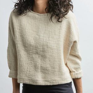 Jamie + the Jones Heavyweight T Sweater, natural M